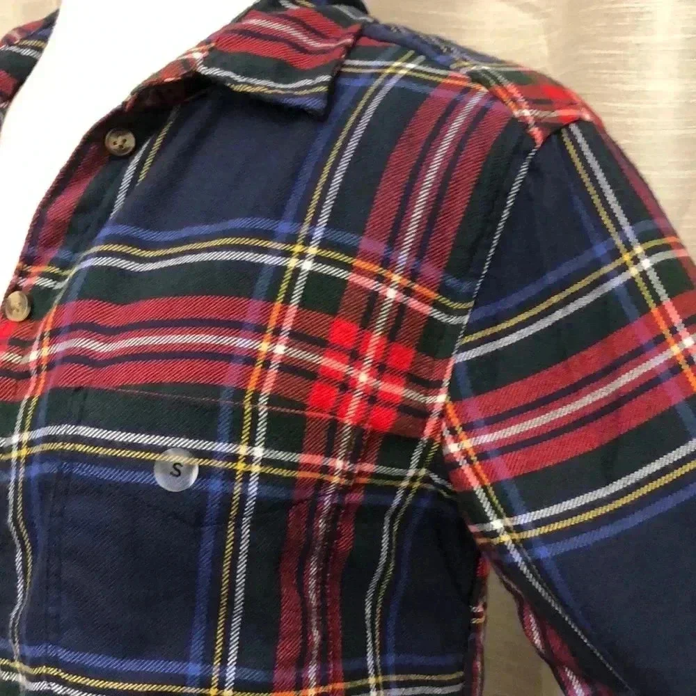 American Eagle Boyfriend Ann-Mazingly SOFT Flannel Shirt- NWOT - Picture 2 of 11